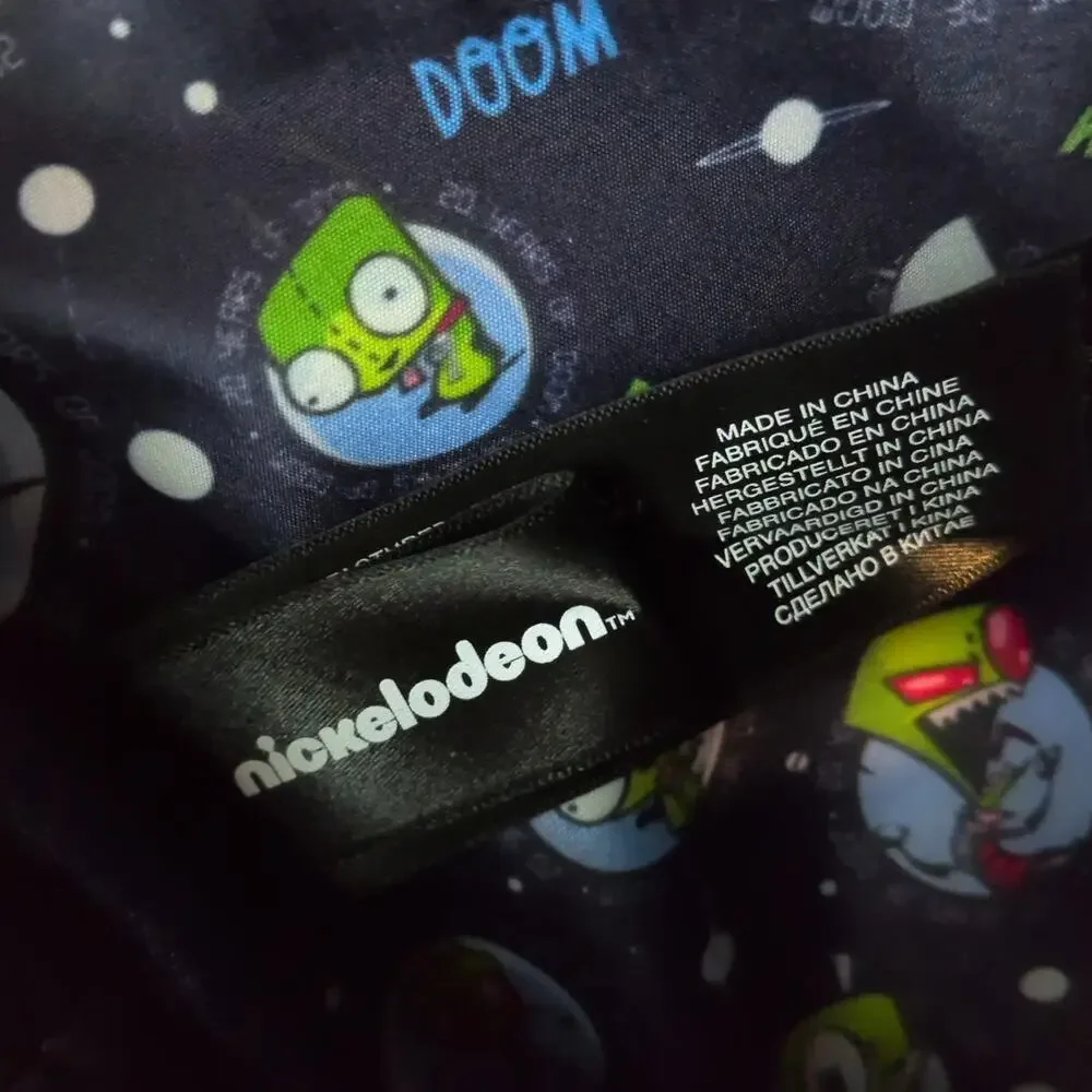 Loungefly Invader Zim Mini Backpack Gir Pig Stars Doom Nickelodeon Scenecore